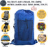 36"x24"x6") 420D ROYAL BLUE (Large Beach Chair Bag. For Tent, Camping Mattress, Recliner, Dog Bed, Director & Lounge