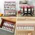 TESUNMU Label4oz 24) Pink Spice Jars with Seasoning Containers, Glass Spice Bottles with Shaker Lids,Funnel, Chalk Pen