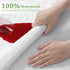 MERITLIFE Premium Waterproof Mattress Protector, Queen Size Cooling Bed Pad Cover, Soft Breathable, Vinyl Free, White