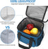 Femuar Insulated Lunch Bags for Women/Men, Leakproof Lunch Cooler Bag for Work Office Picnic - Blue