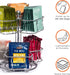 Sorbus Tea Bag Spinning Carousel, 2 Tier Countertop Organizer for Up to 60 Large Tea Bags