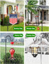 60 Inch 5 XDW-GIFTS Bird Feeder Pole for Outdoor, Shepherds Hooks Heavy Duty Garden Pole for Hanging Plant Basket