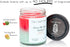 Show Me Your Melons Funny Watermelon Honeydew Scented Candle - 6 Ounce Jar
