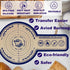 Large Silicone Bread Sling for Dutch Oven 2 Pcs, 10 inch Sourdough Bread Baking Mat,Bread Baking Supplies, 500°F Heat-resistant Sourdough Bread Sling by KLOSN