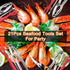 21 6 6 6 2 1 Seafood Cracker Tools, Pcs Crab Leg Crackers and Tools, Crab Crackers, Crab Leg Forks/Picks, Lobster