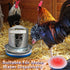 110v 59 Inch 32W) Heated Chicken Waterer Poultry Water Heater Warmer Base Heated Chicken Water Heater Electric