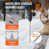 30 48 inch, 0.31 inch 12" VEVOR Driveway Markers, PCS Diameter, Orange Fiberglass Poles Snow Stakes with Reflective