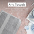 Pack 8, Set (2 2 4 Ariv Towels of Premium Cotton Towel Bath Towels + Hand Towels + Washcloths), Large, Super Soft