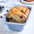 Farberware Easy Solutions Nonstick Bakeware, 9 x 5 Inch Meatloaf/Loaf Baking Pan with Portion Marks