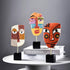 HCCMLOVE Harmony - Handcrafted Resin Abstract Sculpture for Modern Home Decor, Book Shelf, TV Stand, Living Room