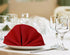 Utopia Home 24 Pack Red Cloth Napkins 17x17 Inches, 100% Polyester, Washable and Reusable for Parties, Weddings, Dinners