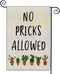 Welcome Garden Flags, Double Sided Summer Yard Flag, Cute Cactus Design for Porch Patio Backyard Outdoor 12.5 x 18 Inch