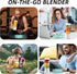 Portable Personal Size Blender for Smoothies and Shakes - USB Rechargeable - Household Fruit Mixer