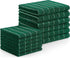 Homaxy Microfiber Kitchen Towels and Dishcloths Set, 12 Pack Soft and Absorbent