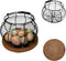Veitsho Egg Basket for Gathering Fresh Eggs, Retro Handle Egg Gathering Basket with
