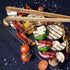 12 Pcs Bamboo Tongs, 7 Inch Toast Tongs for Serving Pickle, Muffin, Cheese, Fruits, Salad, Toast & Bread