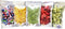 Clear Front Resealable Mylar Bags - 5 Mil, 5" x 8" x 3" Gusset Zip Seal Stand Up Pouch for Storage (100)