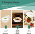 CYPRESS SUNRISE 5 Brie Baker with Lid and Spreader - White Ceramic Baking Dish for Cheese, Baked Brie, Fondue, Dip