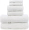 Chakir Turkish Linens Soft Touch Linen Terry Cloth Towel Set, 2 Bath