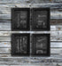 Gnosis Picture Archive Guitar Wall Decor - Posters Set of 4 Unframed Art Prints