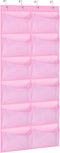 KIMBORA 12 Large Mesh Pockets Over the Door Shoe Organizer for Closet