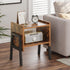 Set 2, TB01BB039 TUTOTAK Nightstnd, of Stackable End Tables, Side Table, Bedside Tables with Open Storage Shelf