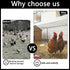 maebeacae 15.7INx33FT,Plastic Plastic Chicken Wire Fencing Fence Wire,Poultry Garden Netting,Poultry Netting, Mesh