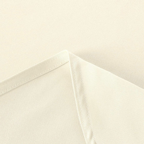 210GSM (Ivory,60 60 Inch) Obstal Rectangle Table Cloth - Heavy Duty Water Proof Microfiber Tablecloth, Decorative