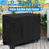 48 Inch 600D SIRUITON Outdoor Bar Cart Cover for BBQ Food Prep Table, Heavy Duty Oxford Fabric Outdoor Dining