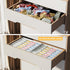 Joyoldelf 2 Pack Sock Organizer - 48 Cells Underwear Drawer Organizer, Collapsible Closet Storage for Socks