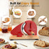Justore Manual Bread Slicer for Homemade Bread, Adjustable Thickness and Evenly Slicing, Sourdough Bread Slicer