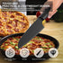 AILUROPODA Nylon Knife | 2 PCS Nylon Knife for Nonstick Pans | Nylon Knife Set for Cutting Fruits, Veggies and Bread Black by AILUROPODA