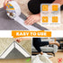 Double Sided Carpet Tape for Area Rugs, 2 Inch x 12 Yards Heavy Duty Rug Tape Gripper for Hardwood Floors
