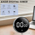 BXF SPORTS 2Pcs 199-Minute Countdown Countup Digital Kitchen Timer - Magnetic Timer with Large LED Display,Volume