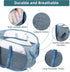 Collapsible Laundry Baskets - Tear Proof Pop Up Hamper with Dual Handles, Durable Foldable Laundry Basket