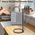 NearMoon Hand Towel Holder Stand, Thicken Metal L Shape Towel Rack, Free-Standing Towel Bar for Bathroom Kitchen