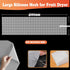 Silicone Non stick Silicone Dehydrator Sheets For Fruit Dryer Mesh Fruit Dryer Mesh Dim Sum Mesh Dumpling Steaming Screen Mat 16"*160" by Generic
