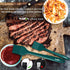 Walfos Silicone Basting Pastry Brush Set, 2 Pcs in Ink Green, Perfect for BBQ Grill Kitchen Cooking
