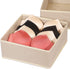 DIOMMELL 9 Pack Foldable Cloth Storage Box - Closet Organizer Fabric Baskets for Clothes, Underwear, Beige