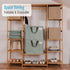 VENO 4 Pack Storage Moving Bags, Sturdy Organizer Bag with Zipper for Clothes and Bedding