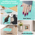 WLLHYF 10 Inches Mini Square Faux Fur Rug Small Fluffy Area Rug Cushion for Living Room Sofa Bedroom Floor Soft Square