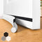 Door Draft Stopper Bottom One Sided Blocker, 37" Cutable Under Door Insulator for Interior/Exterior Doors