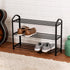 3 Streamline SHO-09595 Honey Can Do Tier Shoe RCK BLK Black