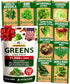 HOME GROWN 11,500+ Heirloom Lettuce Seeds - 10 Varieties Including Romaine, Buttercrunch,