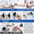 4 Soap Dish, Soap Bar Holder for Shower Suction Cup with Hooks Wall Mounted, Stainless Steel No-Drilling Removable