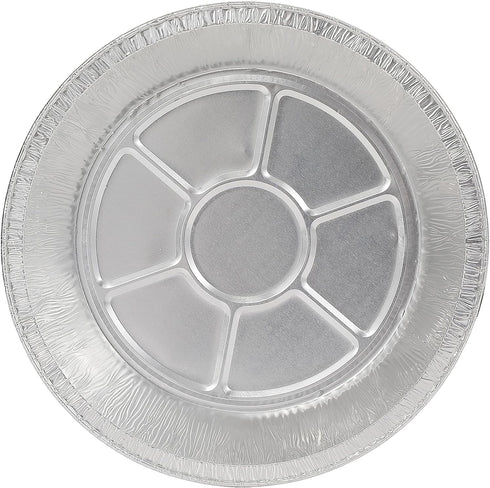 9" Pie Pans (10pack) - Disposable Aluminum Foil Pie Tins,Heavy-duty, Baking Tin Plates, Standard Size by Waytiffer