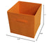 Achim Home Furnishings Collapsible Storage Bins, Set of 4, Orange