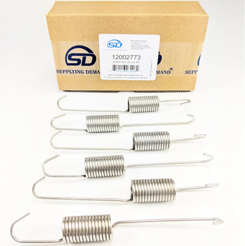 Supplying Demand 6 Pack Clothes Washer Suspension Spring Replacement Kit, 12002773 12002102