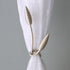 Valea Home 2 Pieces Creative Curtain Tiebacks Clips, European Style Custom Made Holders, Beige