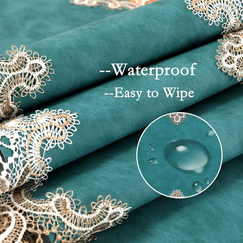 48 inches (16x48 inch, Vintage Lace Dining Table Runner, Small Macrame Coffee Table Runners Long for Kitchen Home